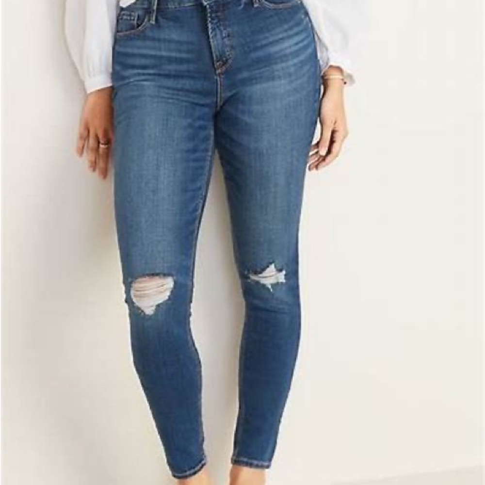 Old Navy High rise Rockstar skinny jeans 👖